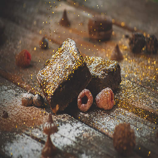 Chocolate Raspberry Brownies